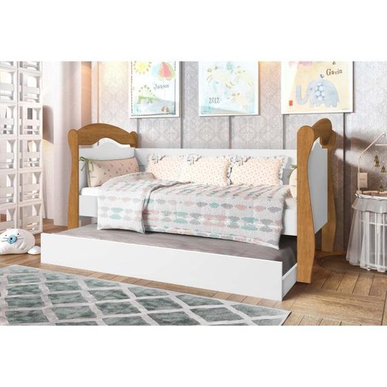 Imagem de Cama Infantil Babá com Cama Auxiliar Nicole