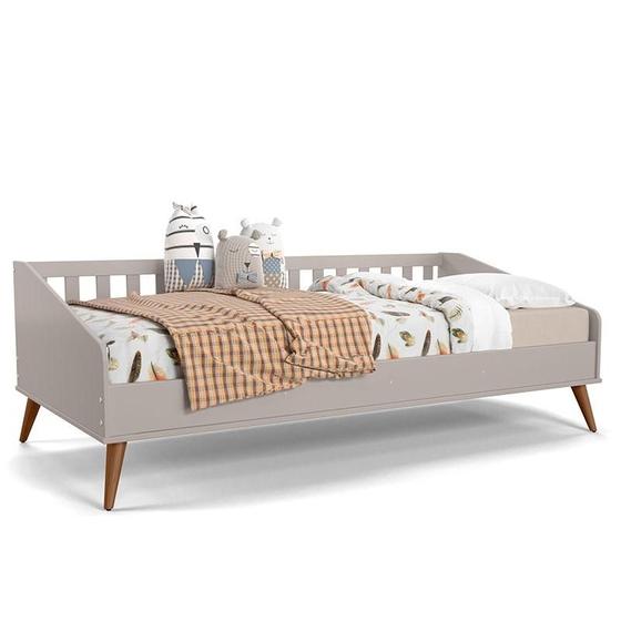 Imagem de Cama Infantil Baba Retrô Cinza Eco Wood  Matic