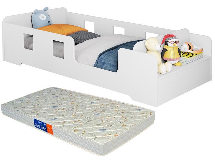 Imagem de Cama Infantil de Criança Montessoriana Manu com Colchão