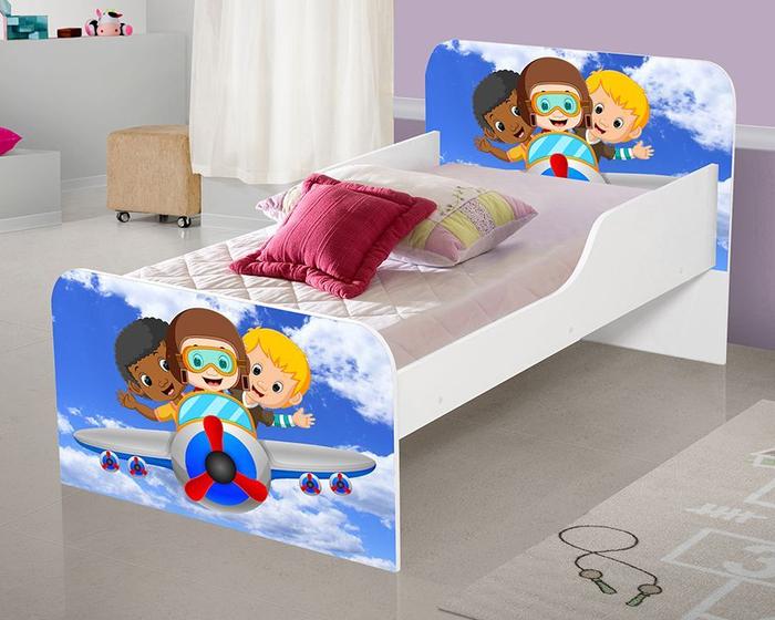 Imagem de Cama Infantil Meninos com Colchão