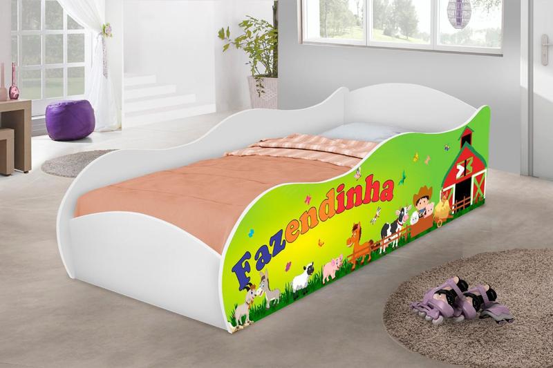 Imagem de Cama Infantil New Meninas com Colchão