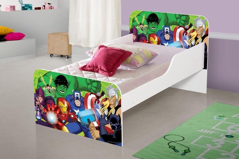 Imagem de Cama infantil personagem c/colchao