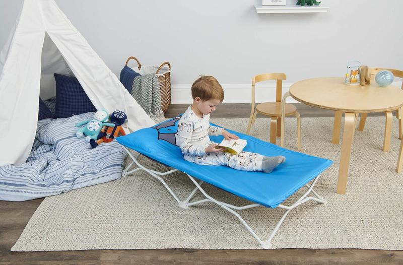 Imagem de Cama infantil portátil Regalo My Cot Pals Raccoon Blue