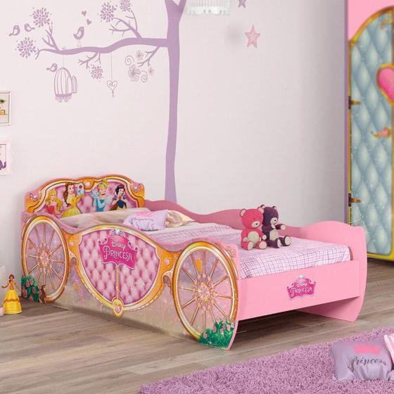 Imagem de Cama Infantil Princesas Disney Star - Pura Magia