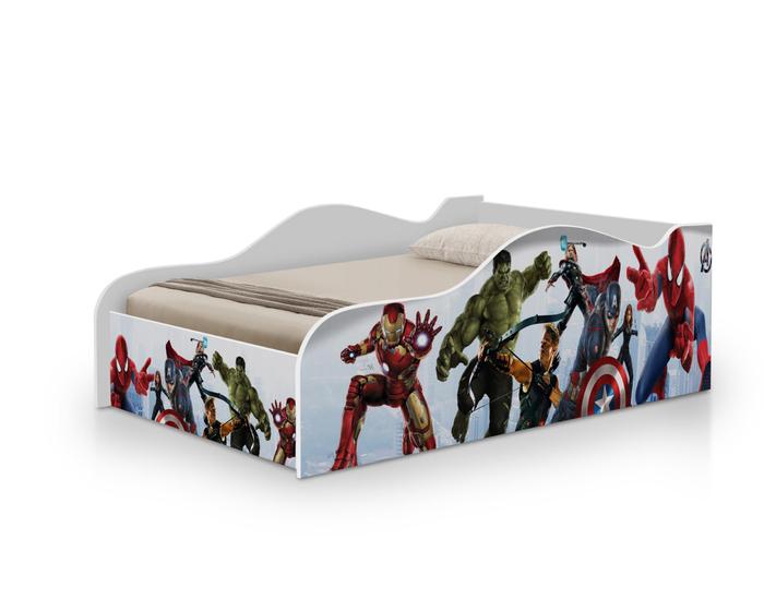 Imagem de cama Infantil Solteiro dos vingadores