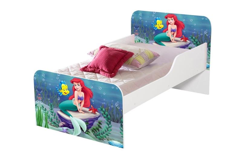 Imagem de Cama MDF caminha para quarto crianças meninas com colchão adesivada personagem