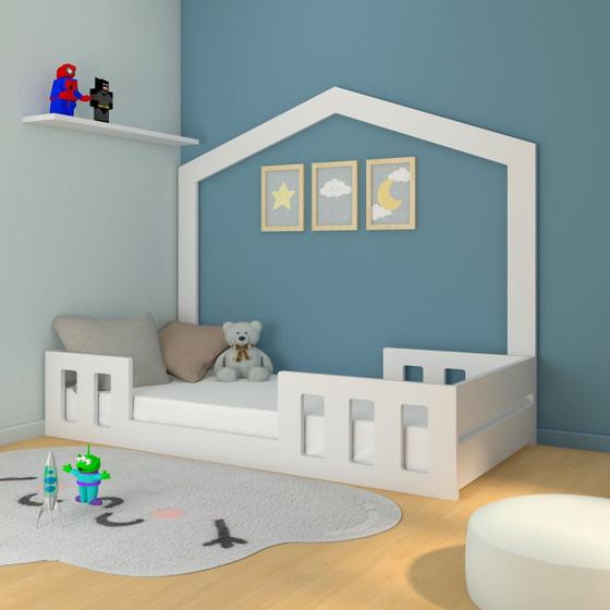 Imagem de Cama Montessori com Casinha Play Timber