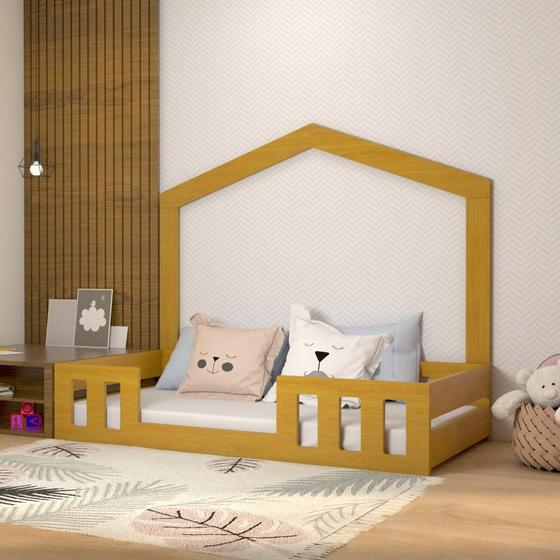 Imagem de Cama Montessoriana com Casinha Play Mel