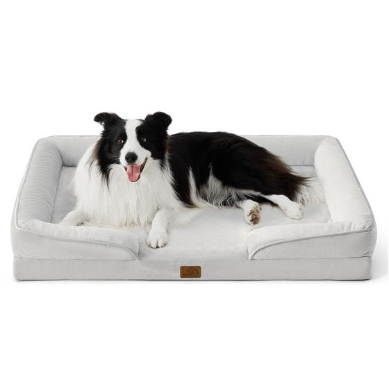 Imagem de Cama Ortopédica Bedsure para Cães Grandes - com Capa Lavável