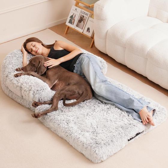 Imagem de Cama Ortopédica Dobrável para Cães FZYSFZ - Lavável (70x39x10cm)