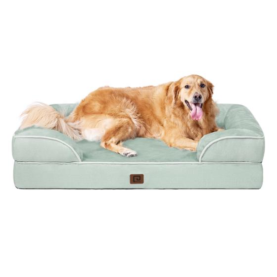 Imagem de Cama ortopédica para cães EHEYCIGA Waterproof Memory Foam XL Sage