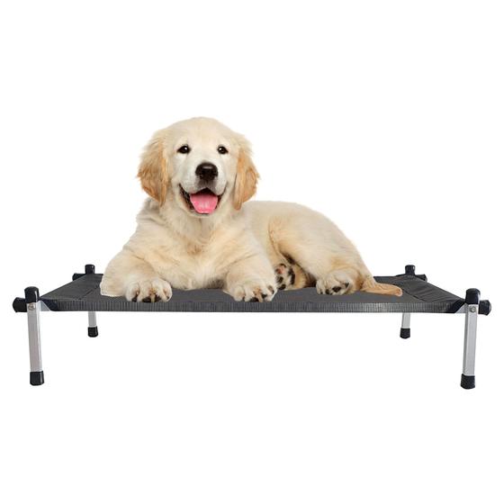 Imagem de Cama Ortopédica Suspensa Cachorro  Pets Alumínio Tamanho M Pet Best Soluções