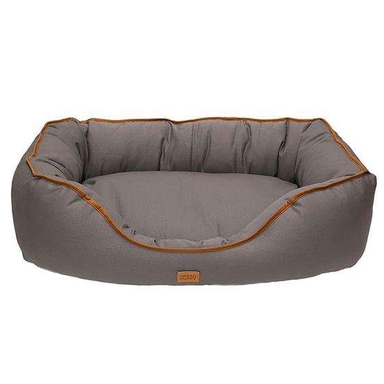 Imagem de Cama Oval Sarja Cinza G - Urban Puppy