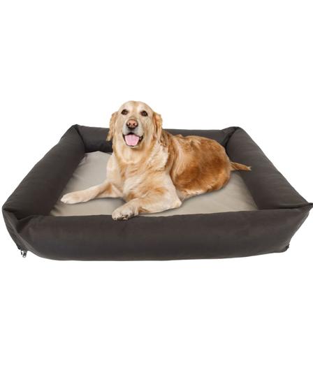 Imagem de Cama Para Cachorro Grande 100x87 Cm - 100% Lavável Bicolores