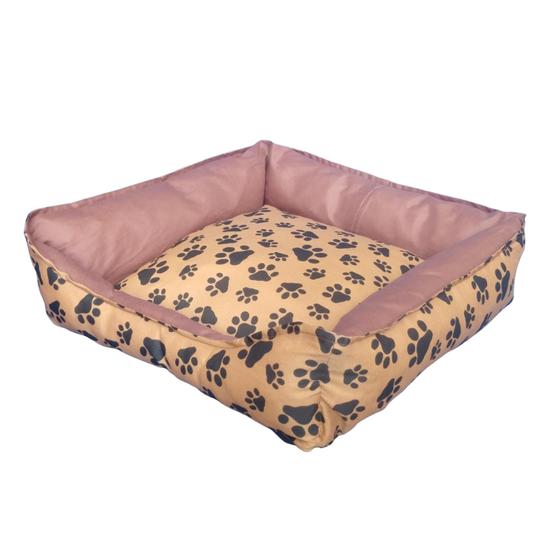 Imagem de Cama Para Cachorro Lavável Fibra de Silicone Tamanho M 54 x 54 cm