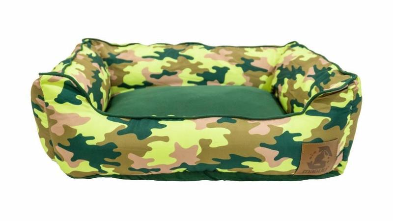 Imagem de Cama para Cachorro Mabuu Pet - Camuflado Neon - Tamanho G