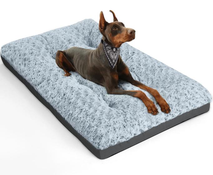 Imagem de Cama para Cachorro POCBLUE Deluxe Lavável - Para Cães Grandes (até 32kg)