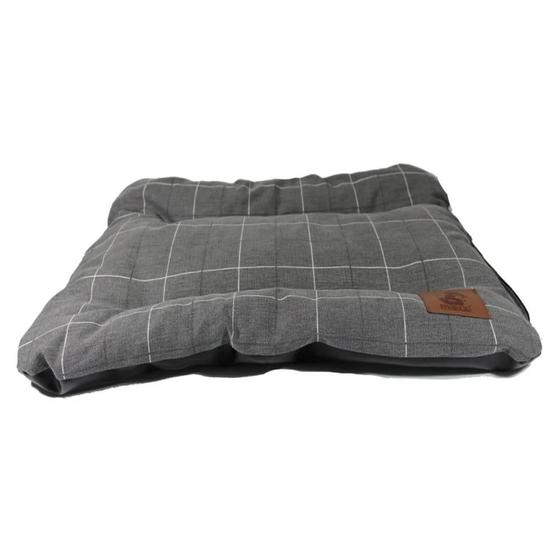 Imagem de Cama Para Cachorros Gatos Pet Tamanho Extra Grande + Nf Cor Cinza