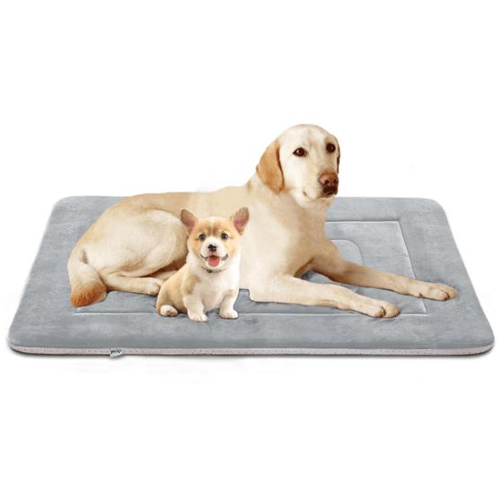 Cama para cães JoicyCo Soft Crate Bed Pad Mat 122 cm, lavável