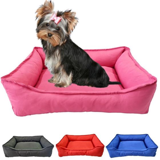 Imagem de Cama Para Pet Retangular P Tactel Com Zíper