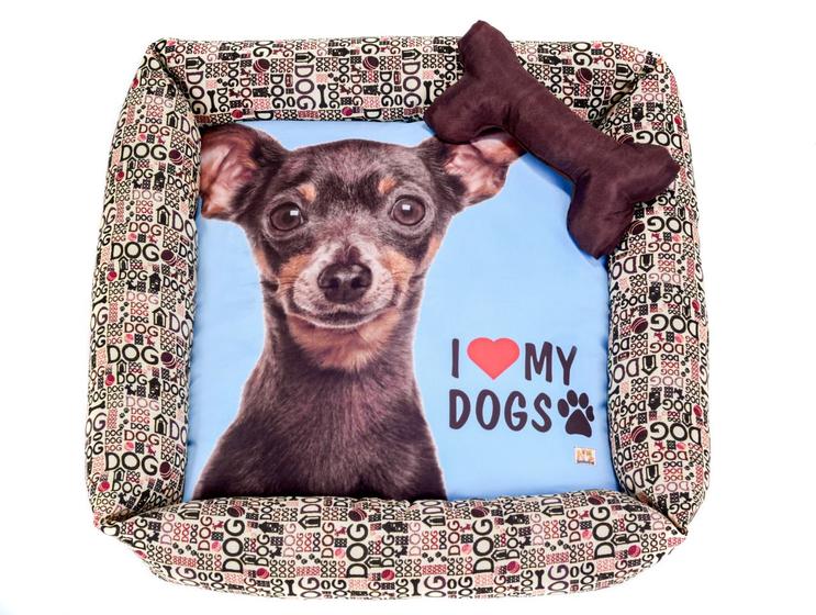 Imagem de Cama Pet ComfortPet Grande Pinscher Azul