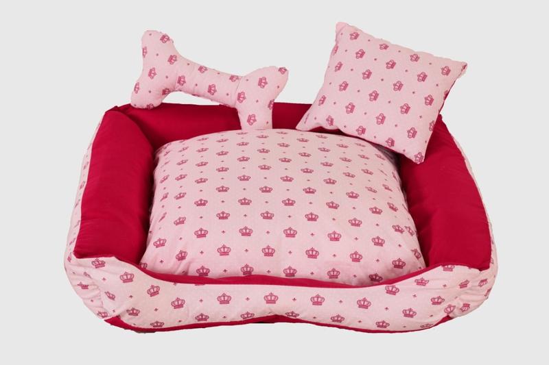 Imagem de Cama Pet Onix Grande Realeza Rosa