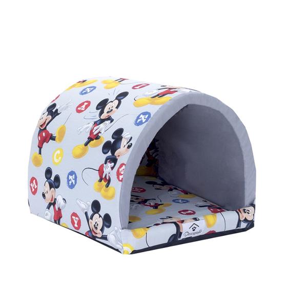 Imagem de Cama Pet para Cachorro ou Gato Iglu Mickey e Minnie