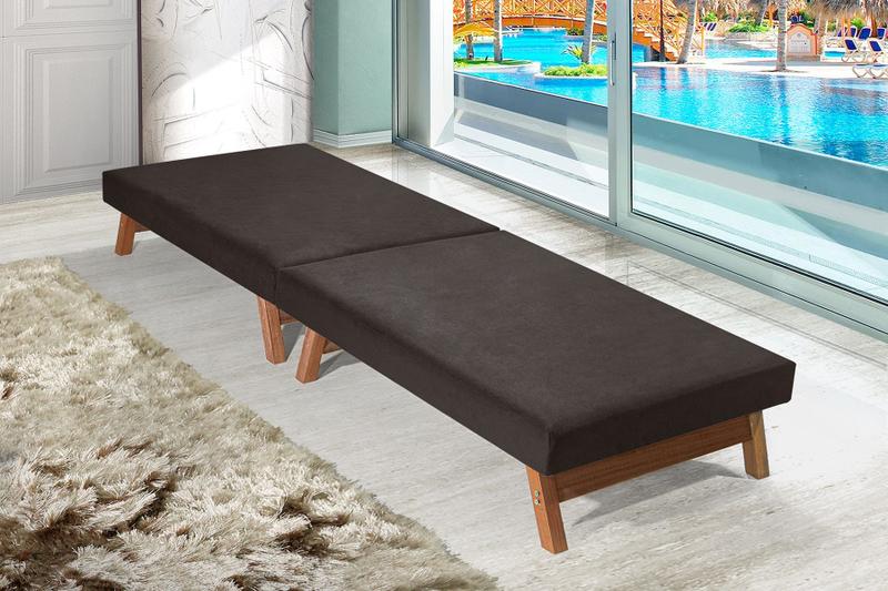 Cama Portátil Dobrável Portátil Solteiro Cappuccino D-26 Menor preço em Cama Portátil Dobrável Portátil Solteiro Cappuccino D-26