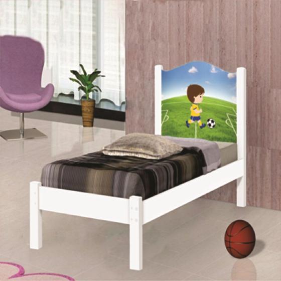 Cama Solteiro Futebol Com Colchão, Cama De Menino Menor preço em Cama Solteiro Futebol Com Colchão, Cama De Menino