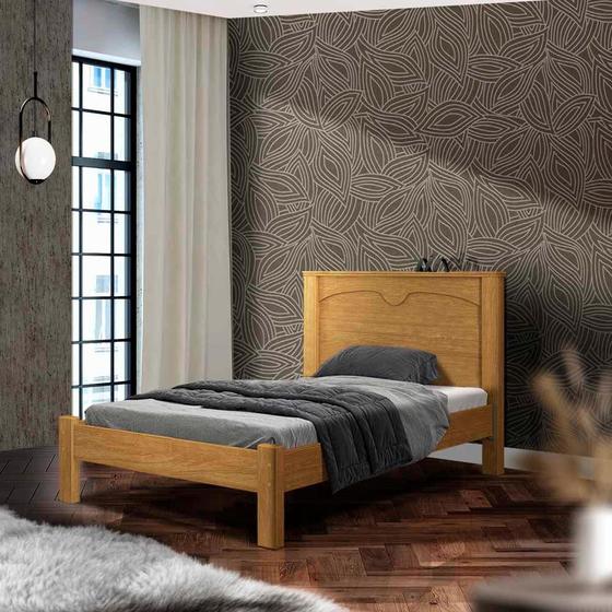 Imagem de Cama Solteiro Reforçada com Colchão JM Flex Shop