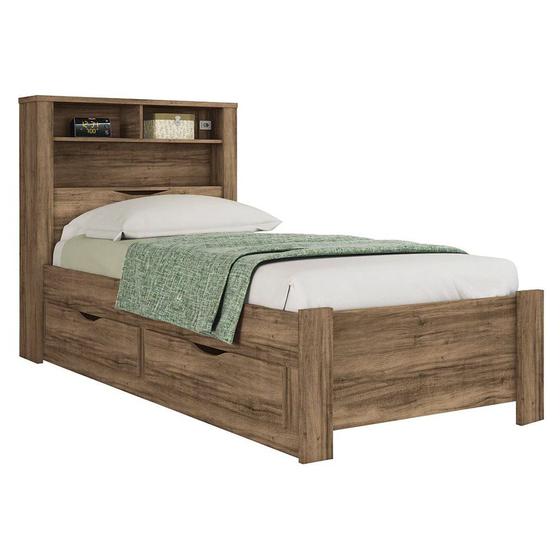 Cama solteiro santos andira invicta com bau e 2 gavetas atacama Menor preço em Cama solteiro santos andira invicta com bau e 2 gavetas atacama