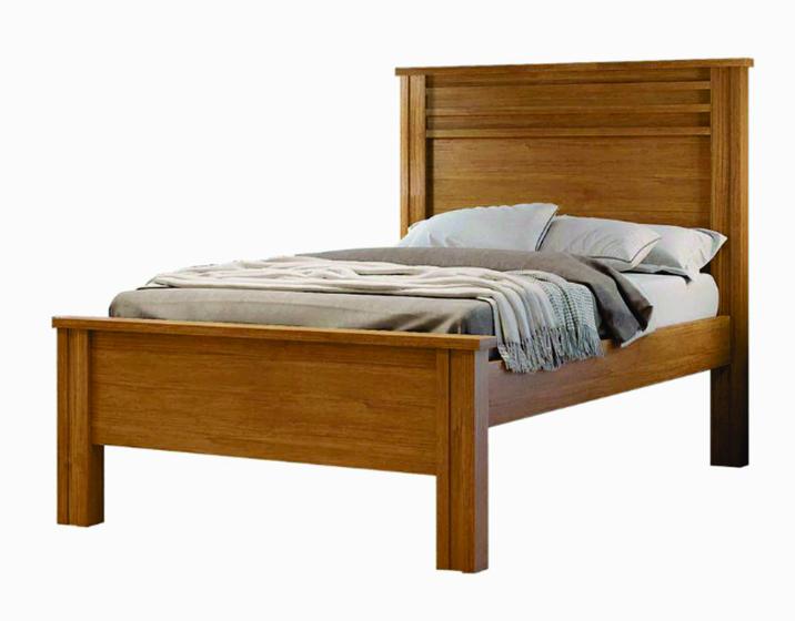Cama Solteiro Verona Plus Novo Horizonte Cumaru Menor preço em Cama Solteiro Verona Plus Novo Horizonte Cumaru
