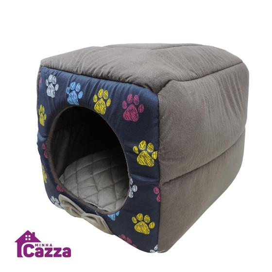 Cama Toca Para Cachorro Gato 2 em 1 Varias Cores e Tamanhos Menor preço em Cama Toca Para Cachorro Gato 2 em 1 Varias Cores e Tamanhos