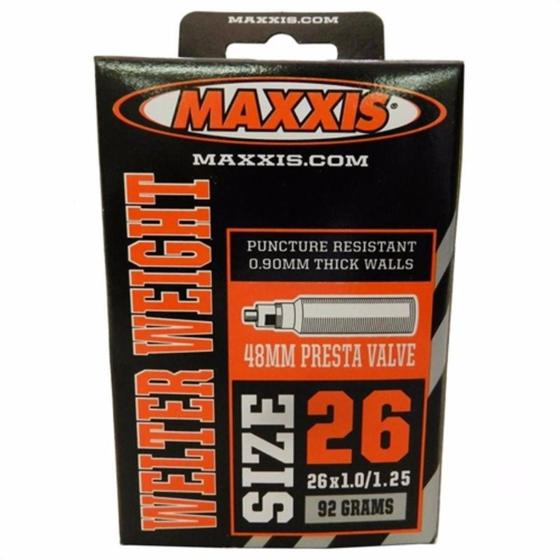 Imagem de Camara 26 1.0 / 1.25 Maxxis Bico Presta 48mm (92g)