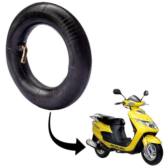 Imagem de Câmara De Ar Moto Aro 10 Jog / Burgman / Lead / Scooter - Pneus 300 / 350-10 Tr-87