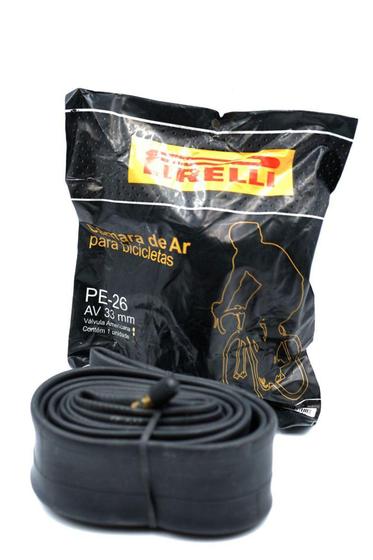 Câmara De Ar Pirelli Para Bicicleta Aro 26 Válvula Americana Menor preço em Câmara De Ar Pirelli Para Bicicleta Aro 26 Válvula Americana