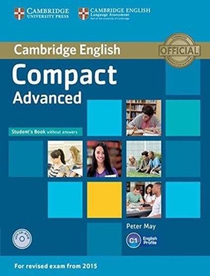 Imagem de Cambridge english compact advanced sb without answers with cd-rom - CAMBRIDGE UNIVERSITY