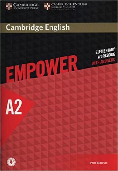 Imagem de Cambridge english empower - elementary a2 - workbook with answers with downloadable audio