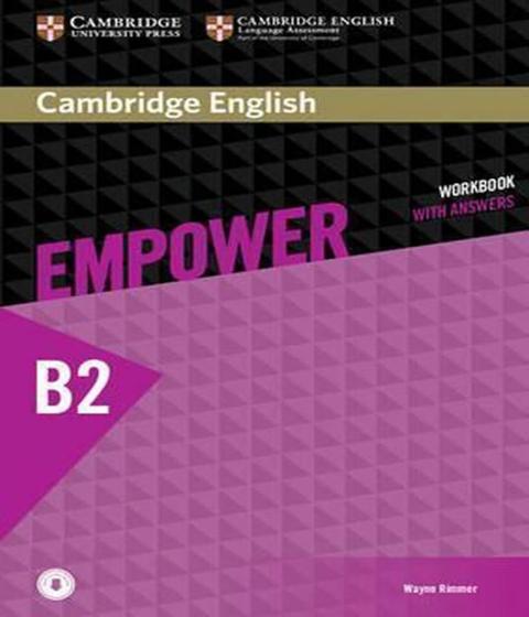 Imagem de CAMBRIDGE ENGLISH EMPOWER - UPPER-INTERMEDIATE B2 - WORKBOOK WITH ANSWERS -  