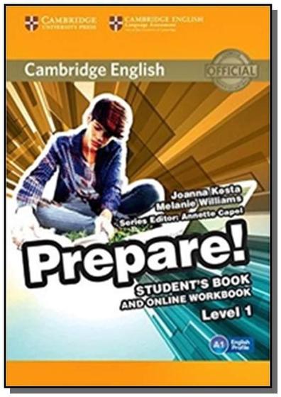 Imagem de Cambridge english prepare! 1 sb with online wb - 1