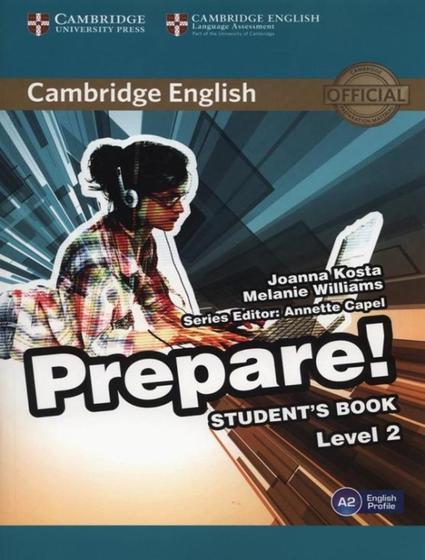 Imagem de Cambridge english prepare! 2 sb - 1st ed - CAMBRIDGE UNIVERSITY