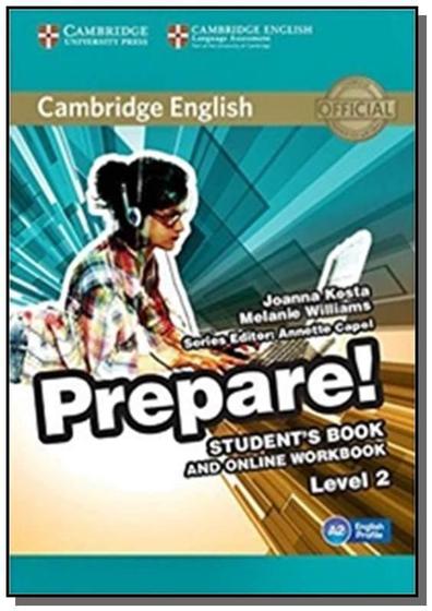 Imagem de Cambridge english prepare! 2 sb with online wb - 1