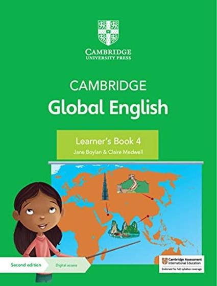 Imagem de Cambridge global english - learners book 4 with digital access - 1 year - 2nd ed - CAMBRIDGE BILINGUE