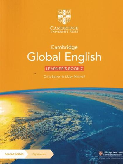 Imagem de Cambridge global english - learners book 7 with digital access - 1 year - 2nd ed - CAMBRIDGE BILINGUE