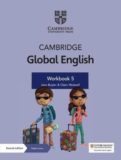 Imagem de Cambridge global english - wb 5 with digital access - 1 year - 2nd ed - CAMBRIDGE BILINGUE