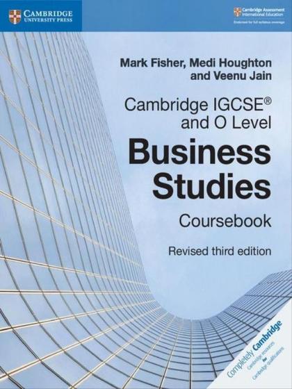 Imagem de Cambridge igcse - and o level business studies revised - coursebook - third edition - CAMBRIDGE UNIVERSITY PRESS DO BRASIL***