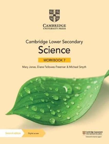 Imagem de Cambridge lower secondary science workbook 7 with digital access 1 year 2ed - CAMBRIDGE UNIVERSITY