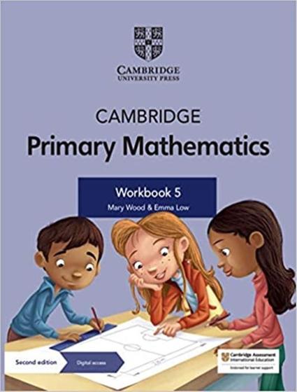 Imagem de Cambridge primary mathematics wb 5 with digital access - 2nd ed - CAMBRIDGE BILINGUE