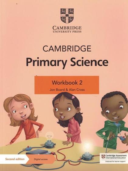 Imagem de Cambridge primary science workbook 2 with digital access - 2nd ed - CAMBRIDGE BILINGUE