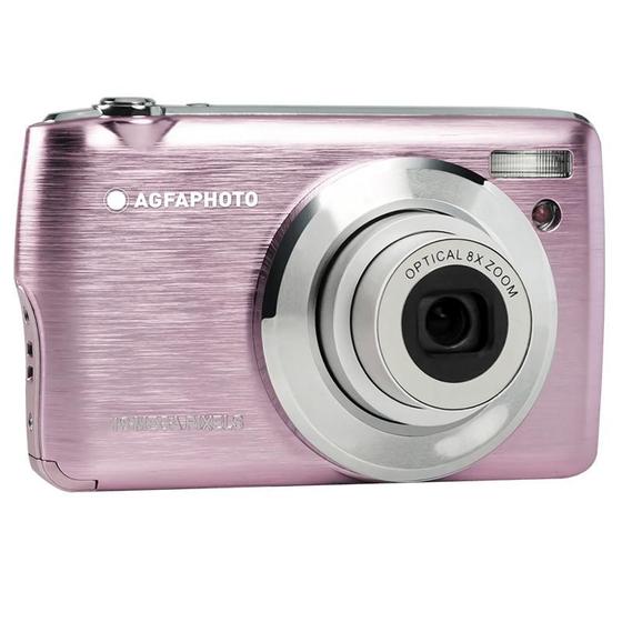 Imagem de Câmera agfaphoto realishot dc8200 rosa com sd 16gb